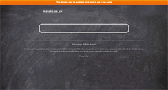 Desktop Screenshot of moloko.co.uk